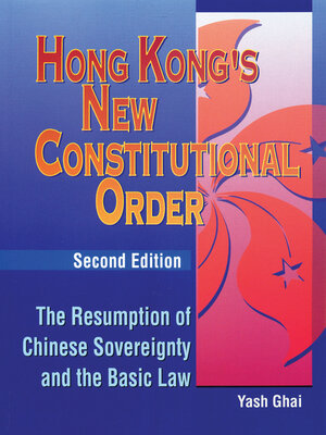 cover image of Hong Kong's New Constitutional Order